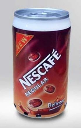 Лот: 4283320. Фото: 1. Портативная колонка "Банка Nescafe... Портативные, беспроводные колонки