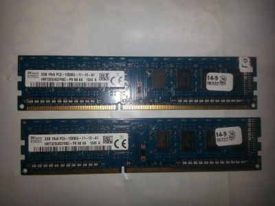 Лот: 5429201. Фото: 1. Оперативная память Hynix 4Gb PC3-12800... Оперативная память
