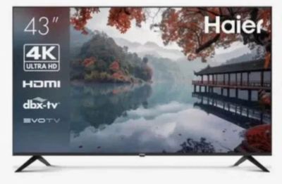 Лот: 24812533. Фото: 1. Ultra Hd Led Телевизор HAIER 43... Телевизоры