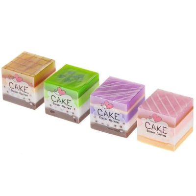 Лот: 20034180. Фото: 1. Ластик Hatber ""Cake"" ER 065220. Другое (канцелярские и офисные товары)