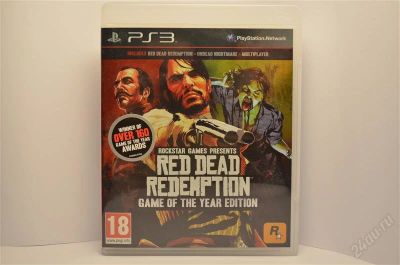 Лот: 2320221. Фото: 1. Red Dead Redemption (PS3). Игры для консолей