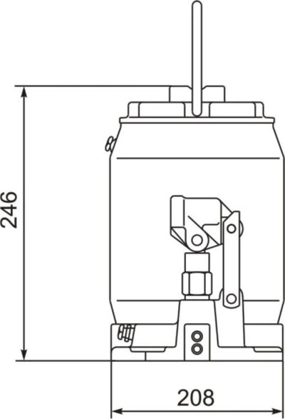 Лот: 6007313. Фото: 1. Домкрат 25тн (ДГ25-3913010-10... Домкраты