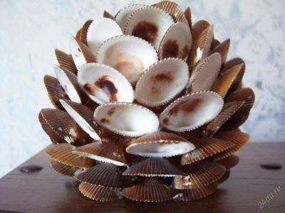 Лот: 77804. Фото: 1. Шар из ракушек. Аксессуары