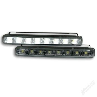 Лот: 1300022. Фото: 1. Дневные ходовые огни 8 LED. Оптика и освещение