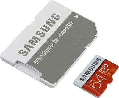 Лот: 12304398. Фото: 1. Карта памяти Samsung EVO Plus... Карты памяти