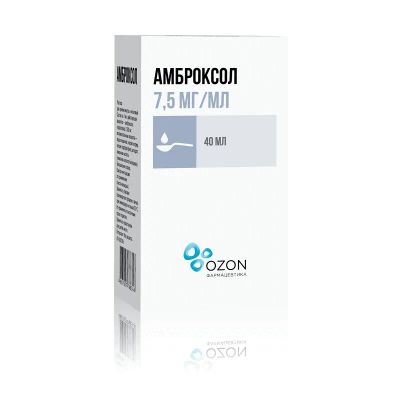 Лот: 23725986. Фото: 1. Амброксол 7,5 мг/мл раствор для... Лекарства