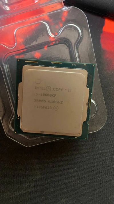 Лот: 22849796. Фото: 1. Процессор Intel Core i5-10600KF. Процессоры