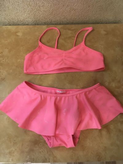 Лот: 12335348. Фото: 1. Купальник-бикини детский H&M 122-128. Купальники, плавки, шорты для плавания