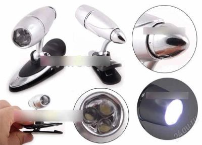 Лот: 1279441. Фото: 1. Подсветка для книг. 3 led. Другое (домашний быт)