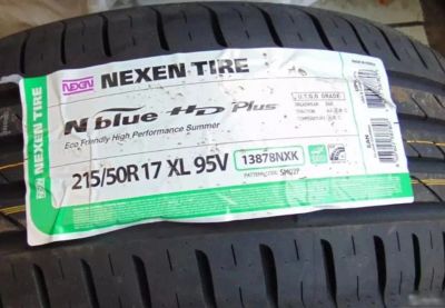 Лот: 19318192. Фото: 1. шины 215/50 R17 Nexen Nblue HD... Шины