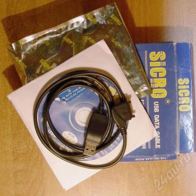 Лот: 707632. Фото: 1. USB DATA-кабель Sicro для Nokia... Дата-кабели, переходники