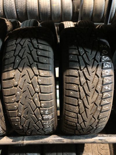 Лот: 25023080. Фото: 1. (2шт) 205-50-17 Nokian Nordman... Шины