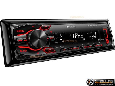 Лот: 7271000. Фото: 1. Автомагнитола Kenwood KMM-BT34. Автомагнитолы