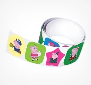 Лот: 7097259. Фото: 1. наклейки свинка пеппа, чупа чупс. Игрушки