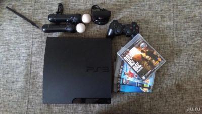 Лот: 8225537. Фото: 1. Sony Playstation 3 slim 320GB... Игровые приставки, консоли