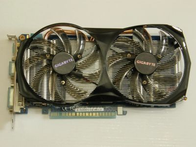 Лот: 10819081. Фото: 1. Видеокарта GTX 550 ti Gigabyte... Видеокарты