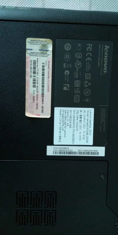 Лот: 15827959. Фото: 1. Ноутбук Lenovo z570. Клавиатуры для ноутбуков