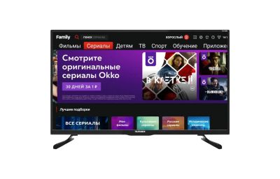 Лот: 18945526. Фото: 1. Новый Smart телевизор 40" Telefunken... Телевизоры