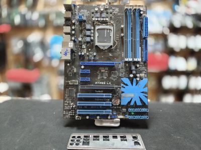 Лот: 25718536. Фото: 1. Мат. плата ASUS P7P55 LX /LGA1156... Материнские платы