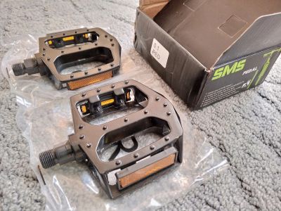 Лот: 19853955. Фото: 1. Педали SMS sport MTB Aluminium... Запчасти