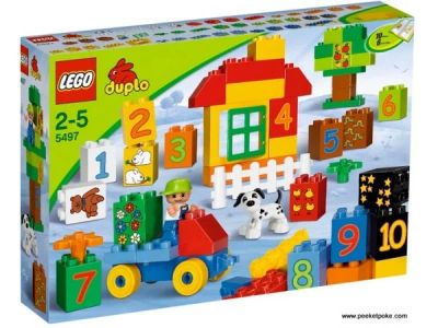 Лот: 3430242. Фото: 1. Lego дупло "Учимся считать вместе... Конструкторы