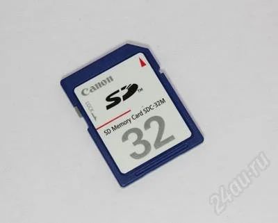 Лот: 2242644. Фото: 1. sd 32 mb карта памяти memory card... Карты памяти