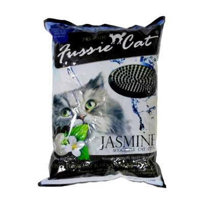 Лот: 10406598. Фото: 1. Наполнитель fussie cat jasmine... Миски, лотки, наполнители