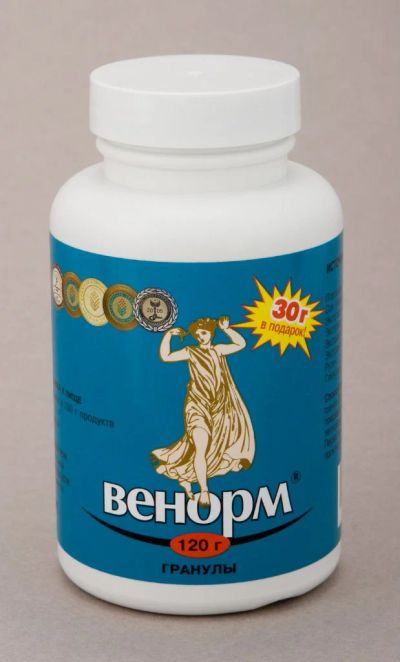 Лот: 7024379. Фото: 1. Венорм гран.120гр. Антисептики, защитные средства, медицинские маски