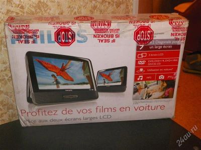 Лот: 2243488. Фото: 1. Подголовники Philips PD9012/37... Мониторы, DVD