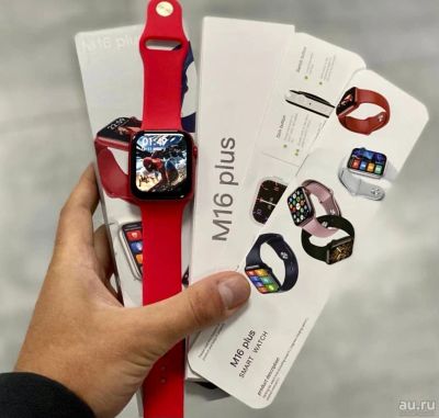Лот: 17778851. Фото: 1. Apple Watch Series 6 44mm Red... Смарт-часы, фитнес-браслеты, аксессуары