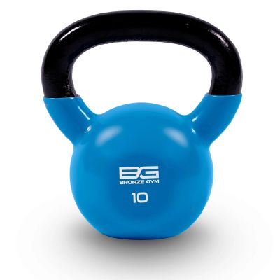 Лот: 22363489. Фото: 1. Гиря в ПВХ 10 кг Bronze Gym BGKBV10. Гири