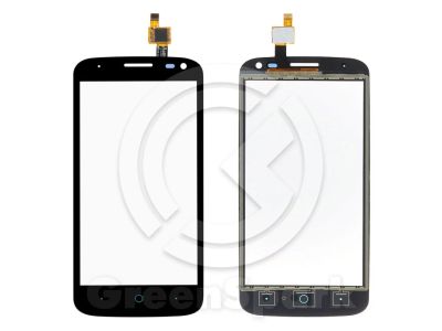Лот: 16537159. Фото: 1. Тачскрин для ZTE Q Lux (черный... Дисплеи, дисплейные модули, тачскрины