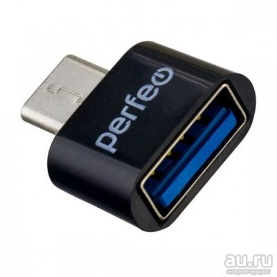 Лот: 17163336. Фото: 1. Адаптер OTG USB(гнездо) - microUSB... Дата-кабели, переходники