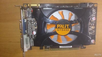 Лот: 12170494. Фото: 1. Видеокарта PALIT GTS450 1g ddr3... Видеокарты