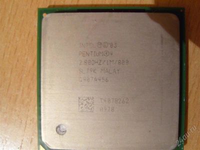 Лот: 1781574. Фото: 1. Процессор Intel Pentium 4 2.8GHz... Процессоры