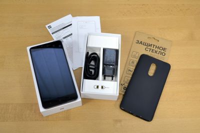 Лот: 12092080. Фото: 1. Xiaomi Redmi Note 4X Dark Grey... Смартфоны