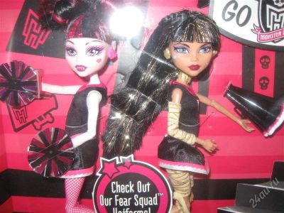 Лот: 2456510. Фото: 1. Monster High Чирлидеры. Куклы и аксессуары