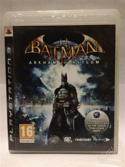 Лот: 2475088. Фото: 1. Batman Arkham Asylum (PS3) для... Игры для консолей