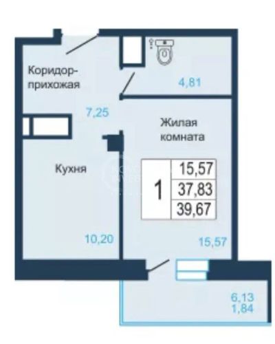 Лот: 20591690. Фото: 1. Красноярск , 208. Квартиры, студии