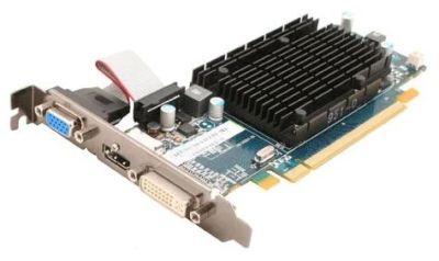 Лот: 8076524. Фото: 1. Sapphire HD 5450 1GB 64bit Б/У. Видеокарты