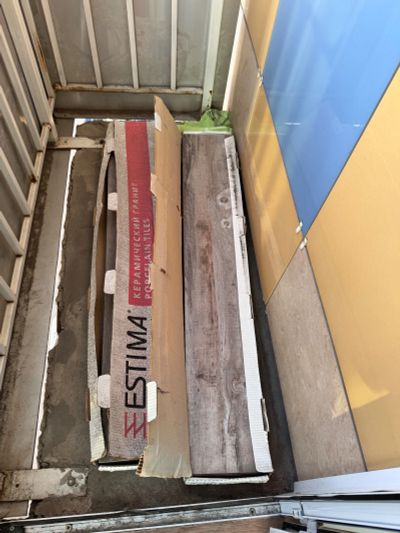 Лот: 22849275. Фото: 1. Керамогранит 13 плиток 194х1200х10. Напольные покрытия