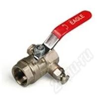 Лот: 1440801. Фото: 1. Кран шаровый danfoss с воздуховыпускным... Смесители
