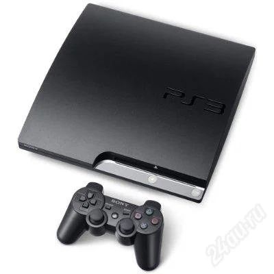 Лот: 1087653. Фото: 1. PS 3 Slim 120 GB пошита CFW 3... Игровые приставки, консоли