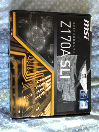 Лот: 11487209. Фото: 1. Материнская плата MSI z170a SLI... Материнские платы