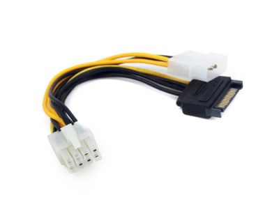 Лот: 9816584. Фото: 1. 1 molex 1sata (2 molex, 2 sata... Шлейфы, кабели, переходники