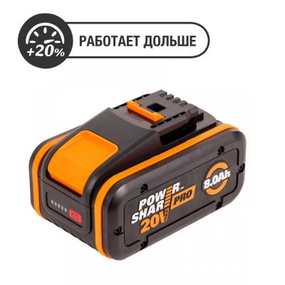 Лот: 24675320. Фото: 1. Аккумулятор WORX WA3648 PRO 20V... Электроинструмент