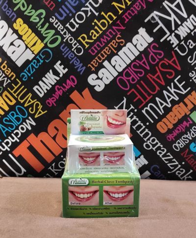 Лот: 18036944. Фото: 1. GREEN HERB HERBAL CLOVE TOOTHPASTE... Уход за телом