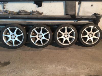 Лот: 6302606. Фото: 1. Литьё AQUA с резиной bridgestone. Диски