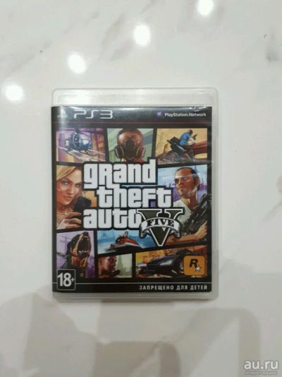 Лот: 10005021. Фото: 1. GTA 5 на PS 3. Игры для консолей