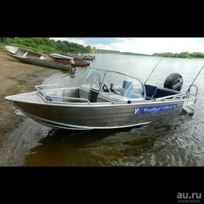 Лот: 8831454. Фото: 1. Моторная лодка Wyatboat 430 DCM. Лодки и катера